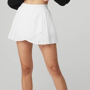 Alo Aces tennis skirt White XS NWT